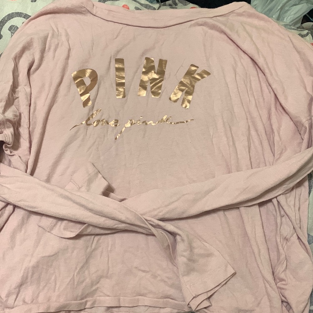 long sleeve pink, never worn